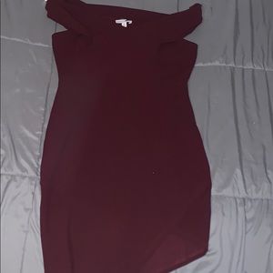 Off the shoulder dress